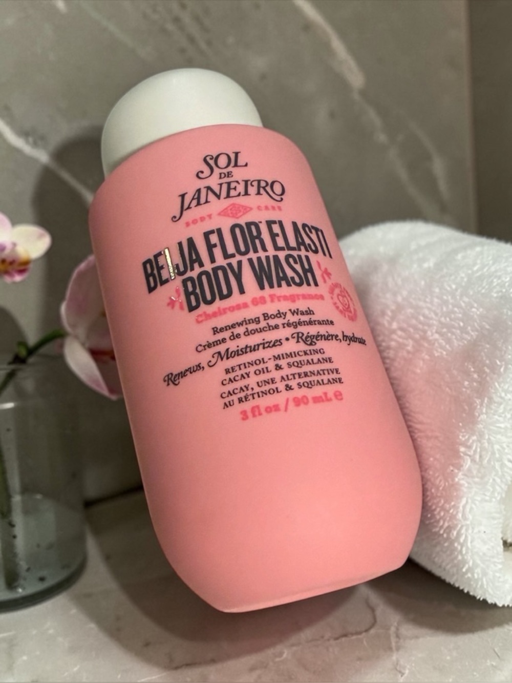 Sol de Janeiro Beija Flor Elasti Body Wash - Pink 90ml